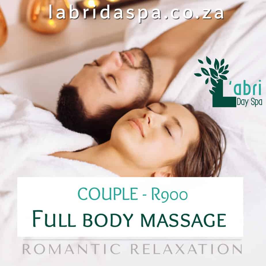 Couples full body massage special