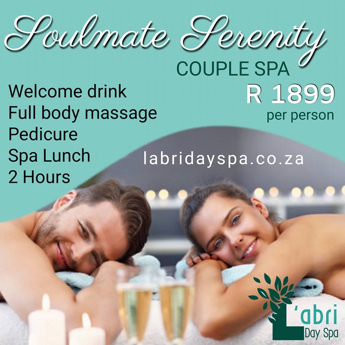 Couple soulmate serenity spa-