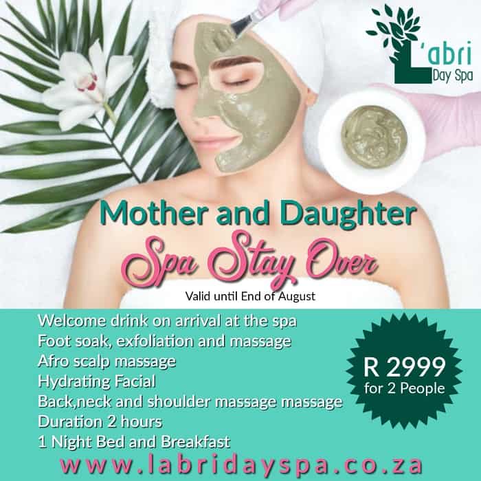 Mother & daughter spa Stay over