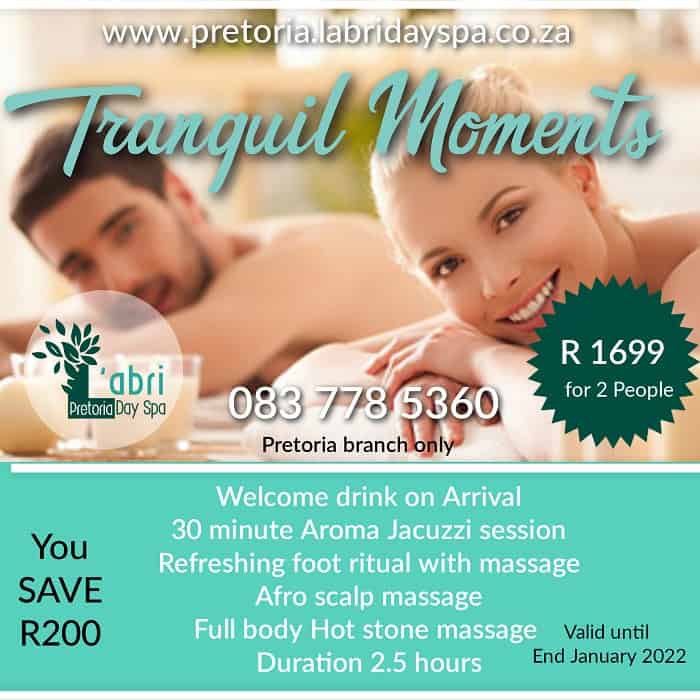 Tranquil spa moments